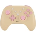 thumbnail image 1 of ZOUSSIQI Game Controller, 6 Axes Gyroscope, Burst, Fast Charging, Comfortable Grip, Compatible with Switch, iOS, 10, OLED (Yellow) CA919-21200, 1 of 9