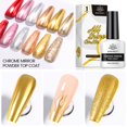 thumbnail image 3 of BORN PRETTY Mirror Powder Top Coat Gel Funcional Esmalte De Uñas Base Soak Off Nail Art 10ml, 3 of 4
