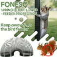 thumbnail image 3 of PEACNNG2pcs Squirrel Proof Spring Device - Metal Hanging Squirrel Baffle Barrier  Durable Outdoor Garden Guard for Bird Feeders & Poles  Secure Spring Loaded Design  Squirrel Barrier  Pol, 3 of 7