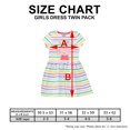 thumbnail image 2 of Peppa Pig Arcs-en-Ciel et Filles Suzy Robe Twin Pack Marchandise Officielle, 2 of 5