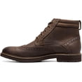 thumbnail image 3 of Nunn Bush Men's Odell 2.0 Wingtip Dress Casual Chukka Leather Boot, Brown, 10 Medium, 3 of 7
