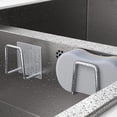 thumbnail image 4 of Ganchos para Pared de Acero Inoxidable 304, Soporte para Porta Esponja Fregadero, Estropajos, Ganchos Adhesivos para Pared, Fuerte Ganchos de Pared, para Ganchos Adhesivos de Cocina y Baño 4 PCS, 4 of 4