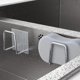 thumbnail image 4 of Ganchos para Pared de Acero Inoxidable 304, Soporte para Porta Esponja Fregadero, Estropajos, Ganchos Adhesivos para Pared, Fuerte Ganchos de Pared, para Ganchos Adhesivos de Cocina y Baño 4 PCS, 4 of 4