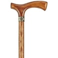 thumbnail image 3 of Stylish Walking Sticks – Ash Fritz Walking Canes Made from Genuine Beachwood & Ash Wood Shaft and Silver Collar – Colorful Best Gift for Men and Women Comfortable & Safe to Walk., 3 of 10