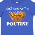 thumbnail image 4 of Inktastic Canada Day Just Here for the Poutine Boys or Girls Toddler T-Shirt, 4 of 5