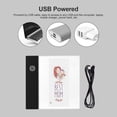 thumbnail image 4 of DIY Animation Creation Kit: 130x130mm LED Light Pad with Stepless Dimming & Memory Function, Includes 5 Flip Books (300 Sheets), Binding Screws, Type-C Cable - Ideal for Artists, Kids & 2D Animation, 4 of 6