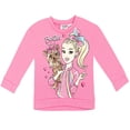 thumbnail image 2 of JoJo Siwa Toddler Girls Fleece Sweatshirt and Leggings Outfit Set Toddler to Big Kid, 2 of 5