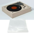 thumbnail image 4 of Fundas Para Discos De Vinilo Resellables, 50 Unidades De Fundas Para Discos De Vinilo OPP No Adhesivas, Sin Polvo, Mantienen Limpias Para Almacenamiento De Medios, 4 of 7