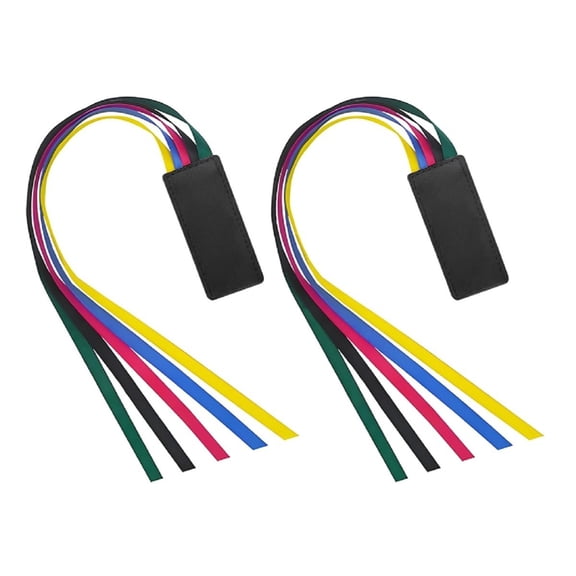 2/4/6Pcs Bible Bookmarks with Tassels Colorful Ribbons Page Book Marker