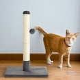 thumbnail image 5 of Tall Cat Scratch Post with Natural Sisal Rope and Hanging Ball, 5 of 8
