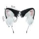 thumbnail image 2 of Fox Cat Long Fur Ears Hair Headwear Lobo Animal Halloween Disfraz Festival Regalos, 2 of 2