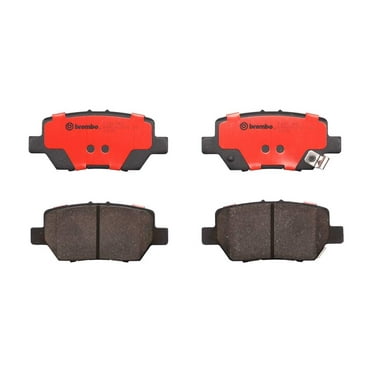 Rear Ceramic Sloted Disc Brake Pads Set Brembo for Acura RL Base 2005-2012