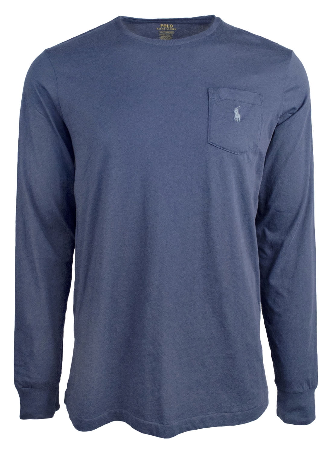 ralph lauren custom slim fit long sleeve polo