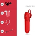 thumbnail image 3 of Inteprter Auriculares True Wireless 5.0 Auriculares estéreo intrauditivos Auriculares manos libres Auriculares Cables de audio/vídeo rojo, 3 of 4