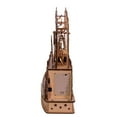 thumbnail image 3 of Kurt Adler 16-Inch Battery-Operated Light-Up Wooden Village with Motion, 3 of 7