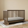 thumbnail image 4 of Art of Nursery by Storkcraft Santorini 5-in-1 Convertible Baby Crib, Hazelnut, 4 of 21