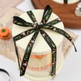 thumbnail image 3 of Halloween Ribbon Grosgrain 3/8 Inch Thin Ribbons for Crafts Gift Wrapping Decor 12 Rolls Total 60 Yards, 3 of 6