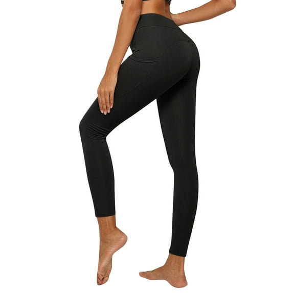 YouLoveIt Women's Sport Leggings Yoga Pants Running Yoga Jogging Gym Pants Waist Pants Exercise Workout Stretch Trousers Stretchy Pants High Waisted Tummy Control Leggings with Pocket