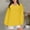 Yellow, variant on Njoeus Womens Dressy Tops and Blouses, Women's Causal V-Neck Pullover Tops Long Sleeve Sweatshirts Solid Blouse Tunic Shirts Loose Loungewear S-XXL