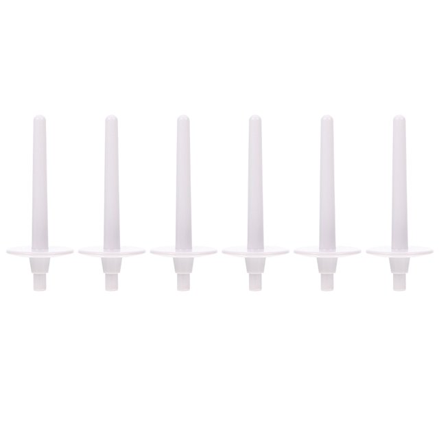 6 Pcs Bobine de Machine à Coudre Fil Dentaire Plastique Bobines Enrouleur Broche