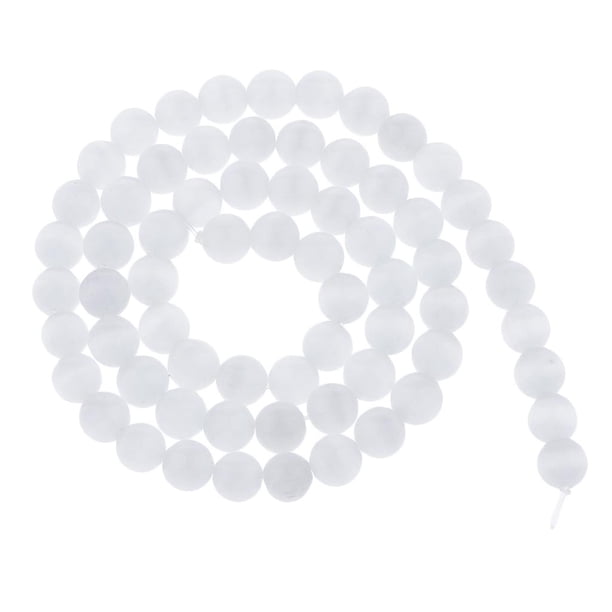 Fornituras redondas sueltas de la suerte para la creación de joyas: pulseras y pendientes 6mm 62pcs