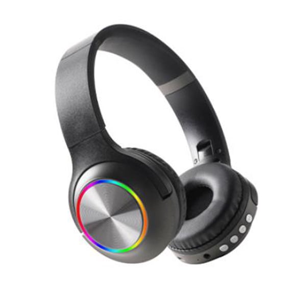 Active Noise Cancelling Headphones, Wireless Bluetooth Headphones Over Ear, 60H Playtime, HiFi Stereo Audio, Deep Bass, Built-in Mic, Memory Foam Ear Cups for Home Office