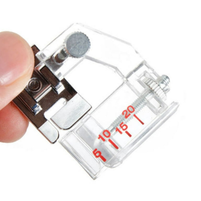 Adjustable Bias Tape Binding Foot Snap On For Sewing Machine