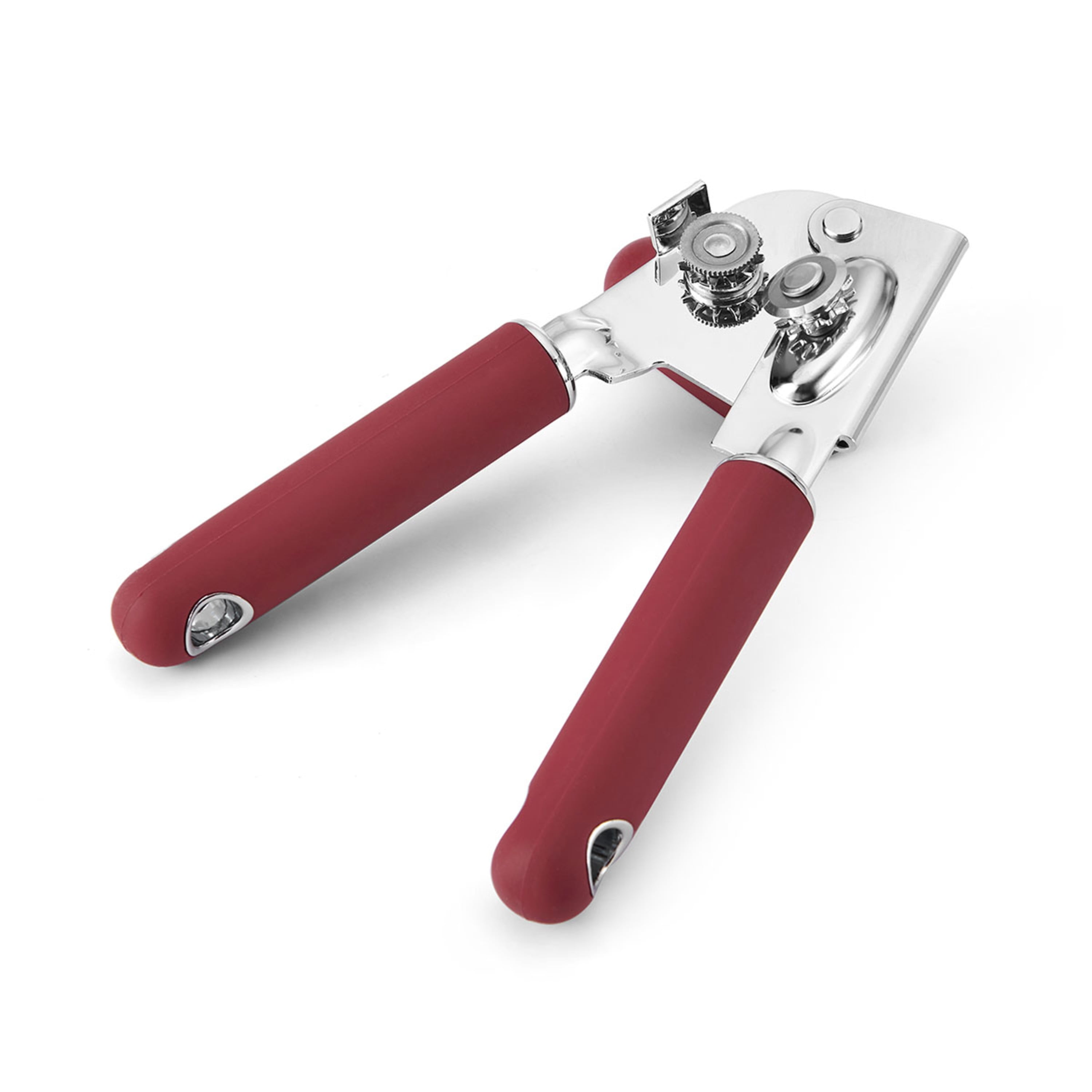 USA Made Easy Turn Can Opener, Red Handle