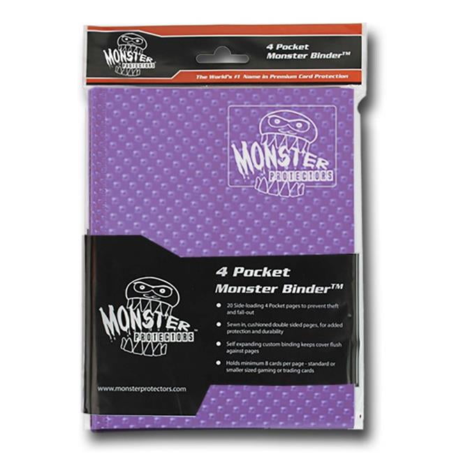 20 BCW PURPLE DOUBLE SIDED 18 POCKET SIDE LOADING TRADING CARD ALBUM PAGE