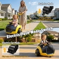 thumbnail image 6 of East doll 12V Electric Ride on Toy, Push Car for Toddler with Remote Control, 360°Spin, 5-Point Safety Belt, 1.3-2.5MPH, Music, Horn, Kids Ride On Toy Ages 1-3, Yellow, 6 of 9