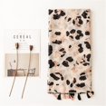thumbnail image 2 of Bufanda larga suave con estampado de leopardo en polvo dorado, chal con borlas para mujer, 180 x 90 cm, toalla de playa para turistas, 2 of 5