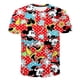 thumbnail image 2 of 1-14 años dibujos animados Mickey estampado niños niñas camiseta verano niños Mickey Mouse ropa pantalones cortos manga cuello redondo Mickey Tops Tee10T Gao Jinjia LED, 2 of 2