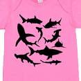thumbnail image 4 of Inktastic School of Sharks Boys or Girls Baby Bodysuit, 4 of 5