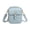 🔥Light Blue_New#3137, variant on Vintage Leather Mini Messenger Bag Crossbody Purse for Men and Women, Double Compartment Large Capacity Small Shoulder Bag with Card Slots and Anti-Theft Zipper for Travel and Everyday Use