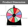 thumbnail image 6 of RYUJNDK Party Game Wheel Prize Wheel Writable Erasable Spinner Wheel For Wedding Birthday Store Promotion, 6 of 9