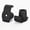 Black(1 1/8"), variant on SupreGear 2-Pack 1 1/8" Ball-Type Walker Glide Caps, Replacement Tips for Folding Walkers, Black