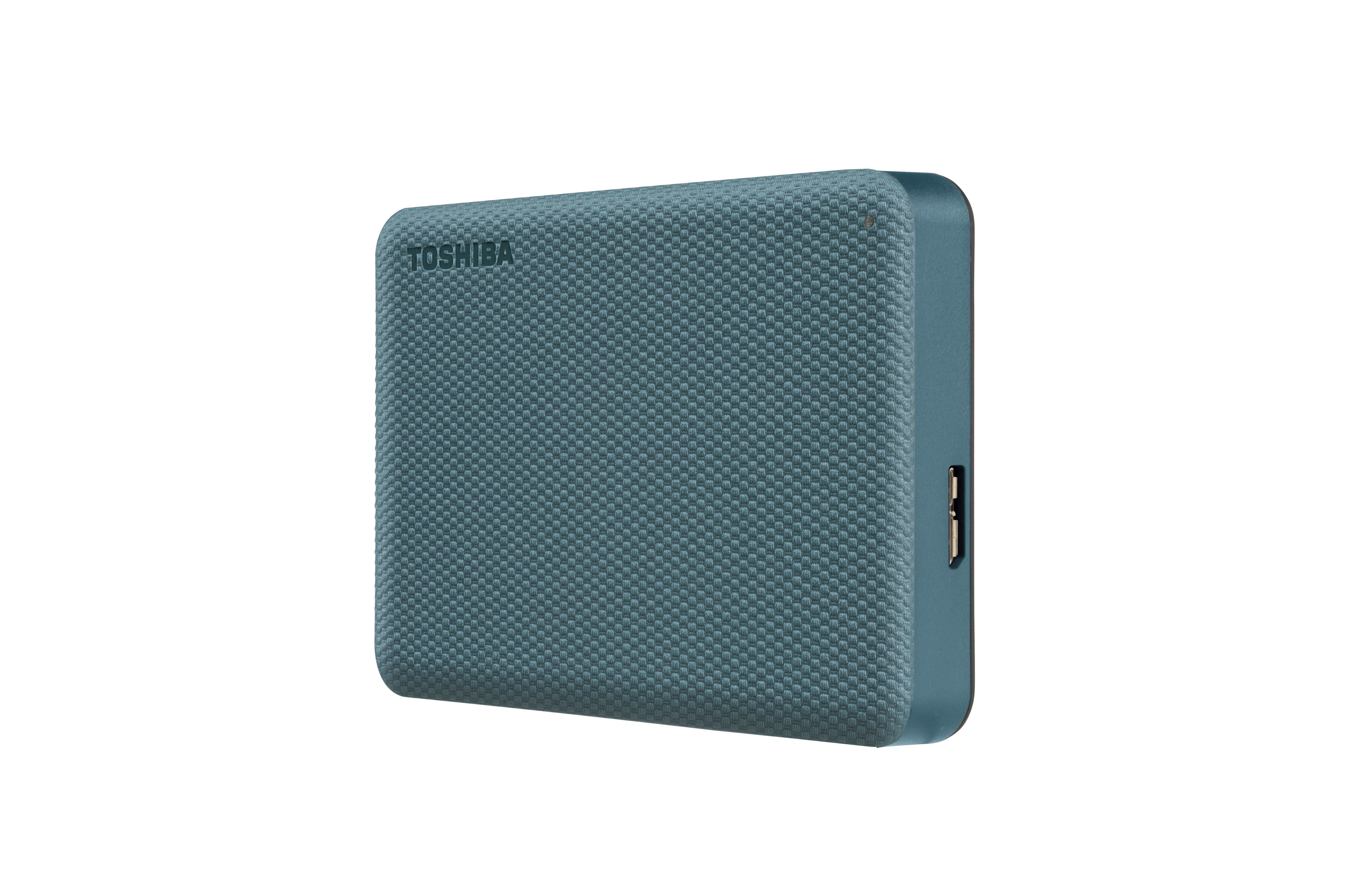 Toshiba CANVIO Advance Plus - Portable External Hard Drive USB 3.0 4TB - Green (Includes both USB-A and USB-C Cables)