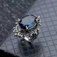 thumbnail image 3 of K-KED Women Luxury Cubic Zircon Ring Gift 925 Silver Wedding Party Delicate Jewelry Sz 6-10-7, 3 of 6