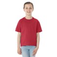 thumbnail image 1 of Jerzees Youth DRI-POWER Active Short Sleeve Crew T-Shirt, XS, True Red, 1 of 2