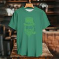 thumbnail image 5 of Yopmin Men's St Patrick's Day T-Shirt Clover Leprechaun Short Sleeve Casual Crewneck Tee Fashion Clothes for Streetwear, 5 of 7