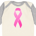 thumbnail image 4 of Inktastic Breast Cancer Pink Awareness Ribbon Boys or Girls Long Sleeve Baby Bodysuit, 4 of 5