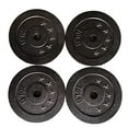 GADINO Adjustable Cast Iron Dumbbells Extra Weight Plates 10 lbs (Set
