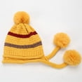 thumbnail image 2 of LinYooLi Bonnet Épais pour Femmes avec Pompons, Chapeau Crâne Tricoté Chaud Doux Doublé Tendance, 2 of 6