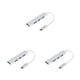 thumbnail image 3 of Hub Moyic 4-en-1 USB3.0 USB2.0 4 Puertos Divisor Plata Tipo-C, 3 of 6