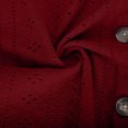 thumbnail image 7 of Wyobmus Womens Plus Size Tank Tops Sleeveless Eyelet Embroidery Scoop Neck Shirt Casual Button Down form Fitting Summer Tank Top S-4X B-Burgundy, 7 of 7