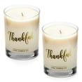 thumbnail image 2 of LUNA CANDLE CO. Thankful -Apple Cinnamon Scented Luxurious Candles - 11 Oz (2 Pack), 2 of 4