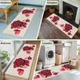 thumbnail image 6 of Roses Bow Box Washable Area Rug 2 x 6 ft Valentine's Day Love Heart, Soft Non Slip Rugs Stain Repellent Indoor Felt Carpet for Living Dining Room Bedroom Home Office, 6 of 9