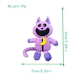 thumbnail image 1 of Poppy Playtime Smiling Critters CatNap Plush Toy, 9.84" Soft Stuffed Figure, Collectible Horror Character Gift for Fans, 1 of 1