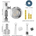 thumbnail image 4 of 16PCS Airbrush Adapter Set, Airbrush Adapter, Quick Release Connector, Airbrush Spray Cleaning Tool for Air Compressor, 4 of 6