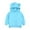 Blue, variant on Herrnalise Kids Hoodies Bear Ears Baby Boys Girls Hoody Children Pullover Outerwear rollbacks